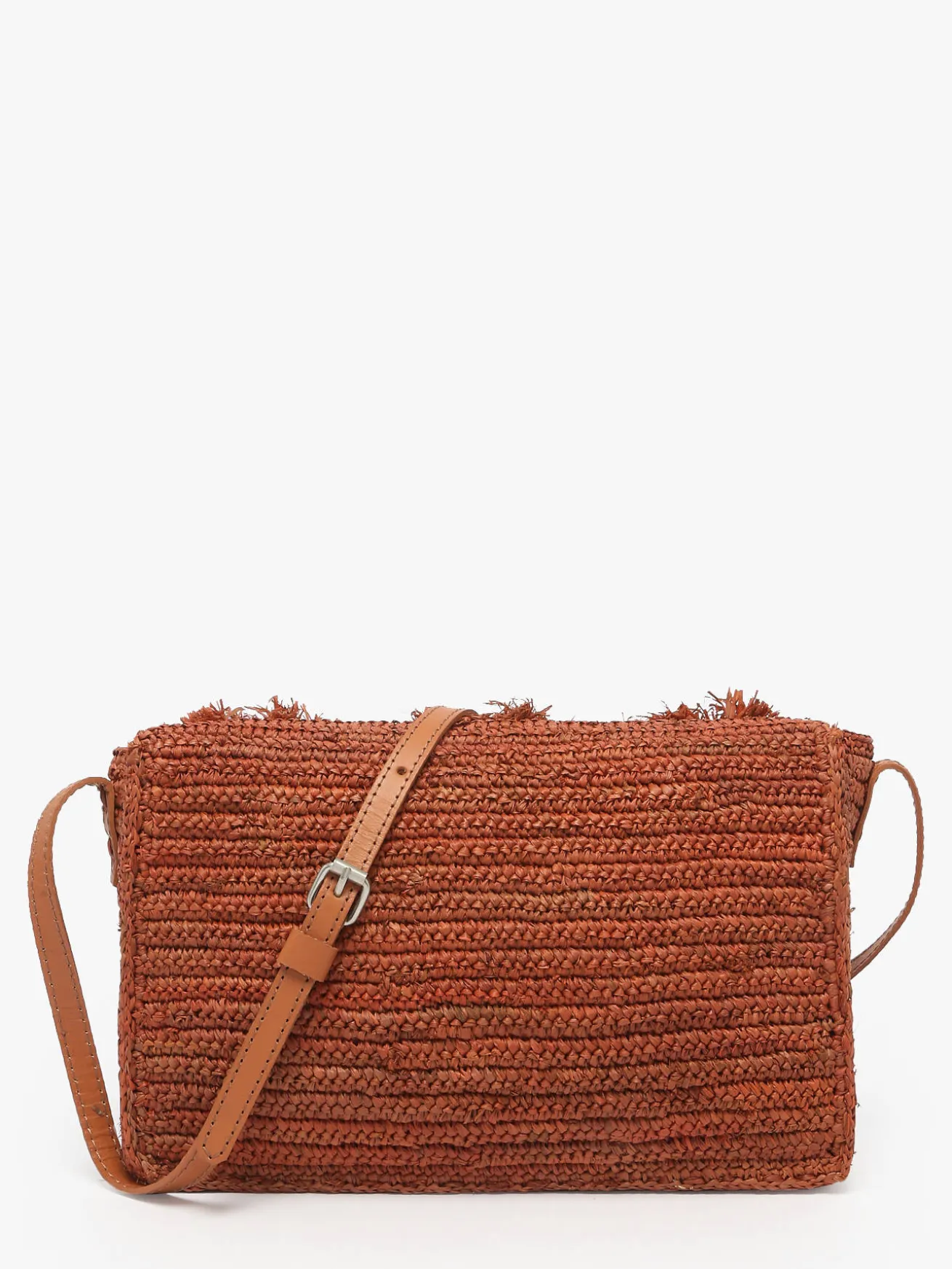 Sac bandoulière L'atelier du crochet raphia LE VOYAGE EN PANIER
