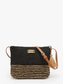 Sac bandoulière L'atelier du crochet raphia LE VOYAGE EN PANIER