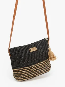 Sac bandoulière L'atelier du crochet raphia LE VOYAGE EN PANIER