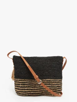 Sac bandoulière L'atelier du crochet raphia LE VOYAGE EN PANIER