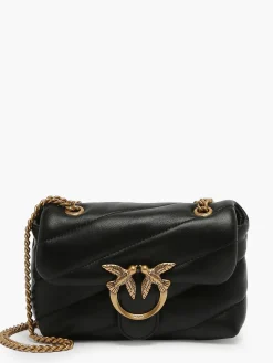Sac bandoulière Love Baby Puff cuir PINKO