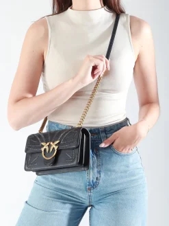 Sac bandoulière Love bag icon cuir PINKO