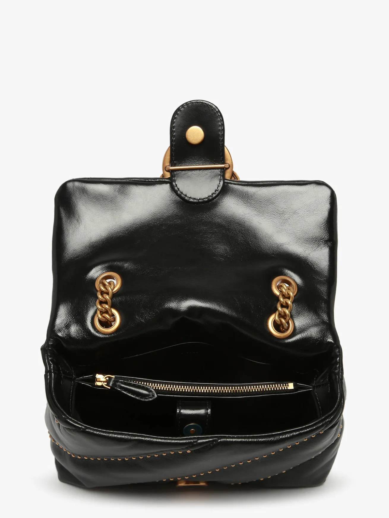 Sac bandoulière Love bag puff cuir PINKO