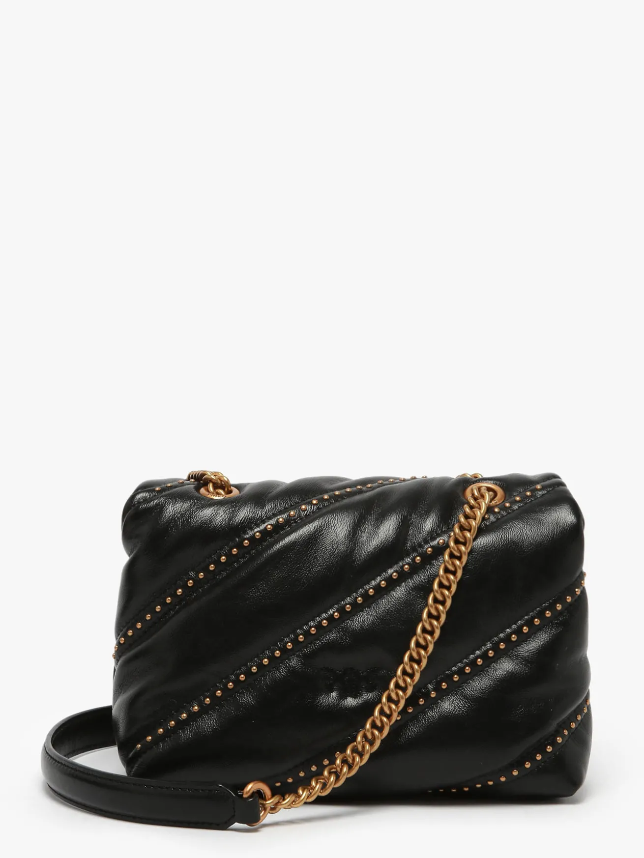 Sac bandoulière Love bag puff cuir PINKO
