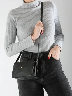 Sac bandoulière Luna cuir HEXAGONA