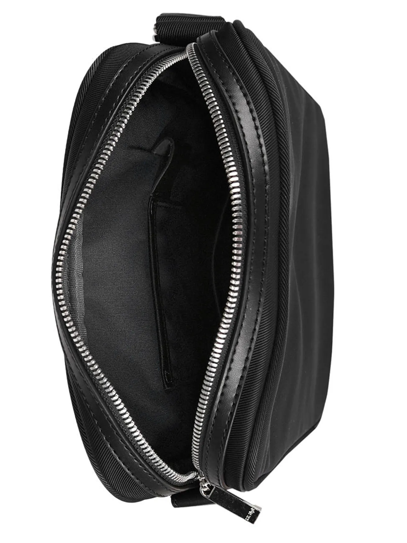 Sac bandoulière M Gaspard cuir et nylon LE TANNEUR