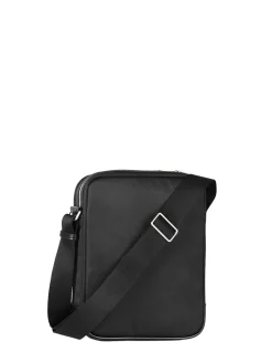 Sac bandoulière M Gaspard cuir et nylon LE TANNEUR