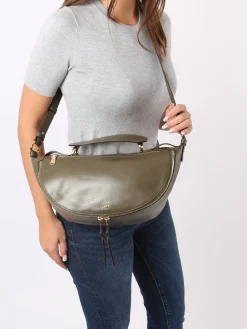 Sac bandoulière M Origami cuir LANCEL