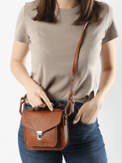 Sac bandoulière Mademoiselle George XS cuir PAUL MARIUS