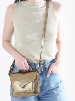 Sac bandoulière Mademoiselle George XS cuir PAUL MARIUS