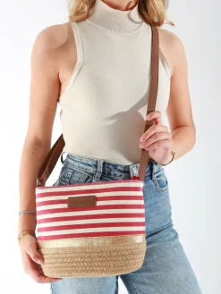 Sac bandoulière Mariniere LE VOYAGE EN PANIER