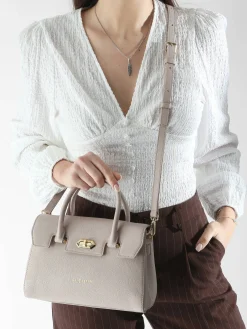 Sac bandoulière Milano cosmos cuir LANCASTER