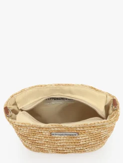 Sac bandoulière Milos paille LES TROPEZIENNES