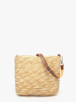 Sac bandoulière Milos paille LES TROPEZIENNES