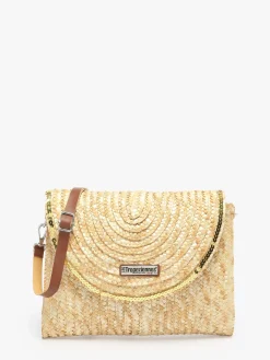 Sac bandoulière Milos paille LES TROPEZIENNES