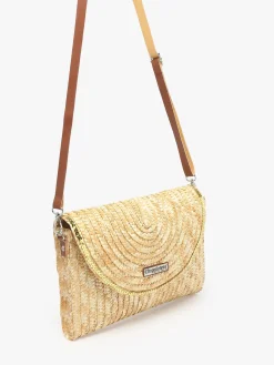 Sac bandoulière Milos paille LES TROPEZIENNES