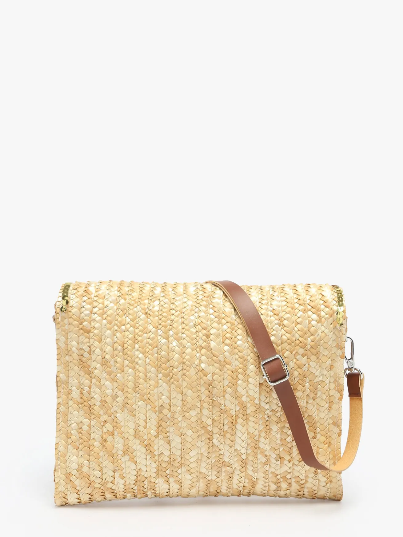 Sac bandoulière Milos paille LES TROPEZIENNES
