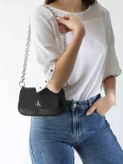 Sac bandoulière Minimal mono polyester CALVIN KLEIN JEANS