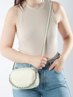 Sac bandoulière Monochain polyester recyclé CALVIN KLEIN JEANS