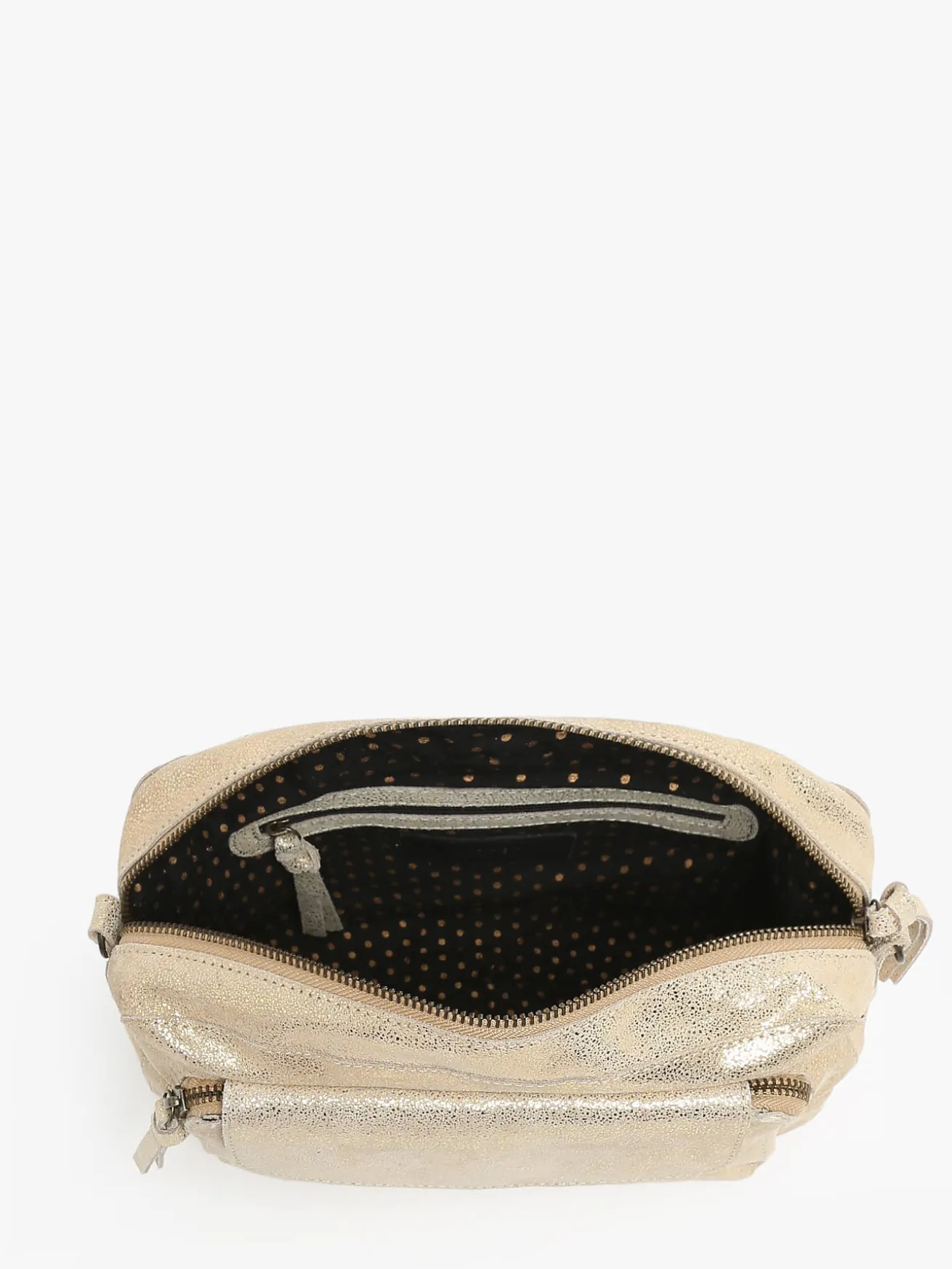 Sac bandoulière Naina cuir PIECES