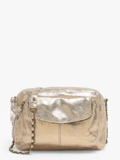 Sac bandoulière Naina cuir PIECES