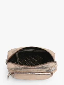Sac bandoulière Naina cuir PIECES