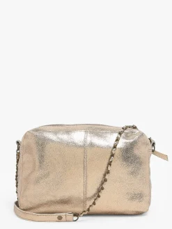 Sac bandoulière Naina cuir PIECES