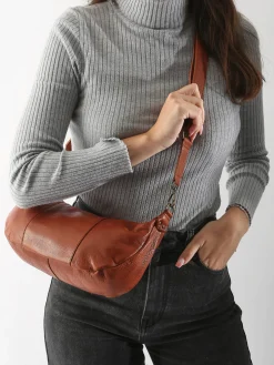 Sac bandoulière Nulla cuir PIECES