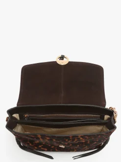 Sac bandoulière Othilia Léopard cuir VANESSA BRUNO
