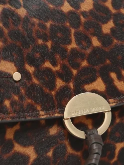 Sac bandoulière Othilia Léopard cuir VANESSA BRUNO