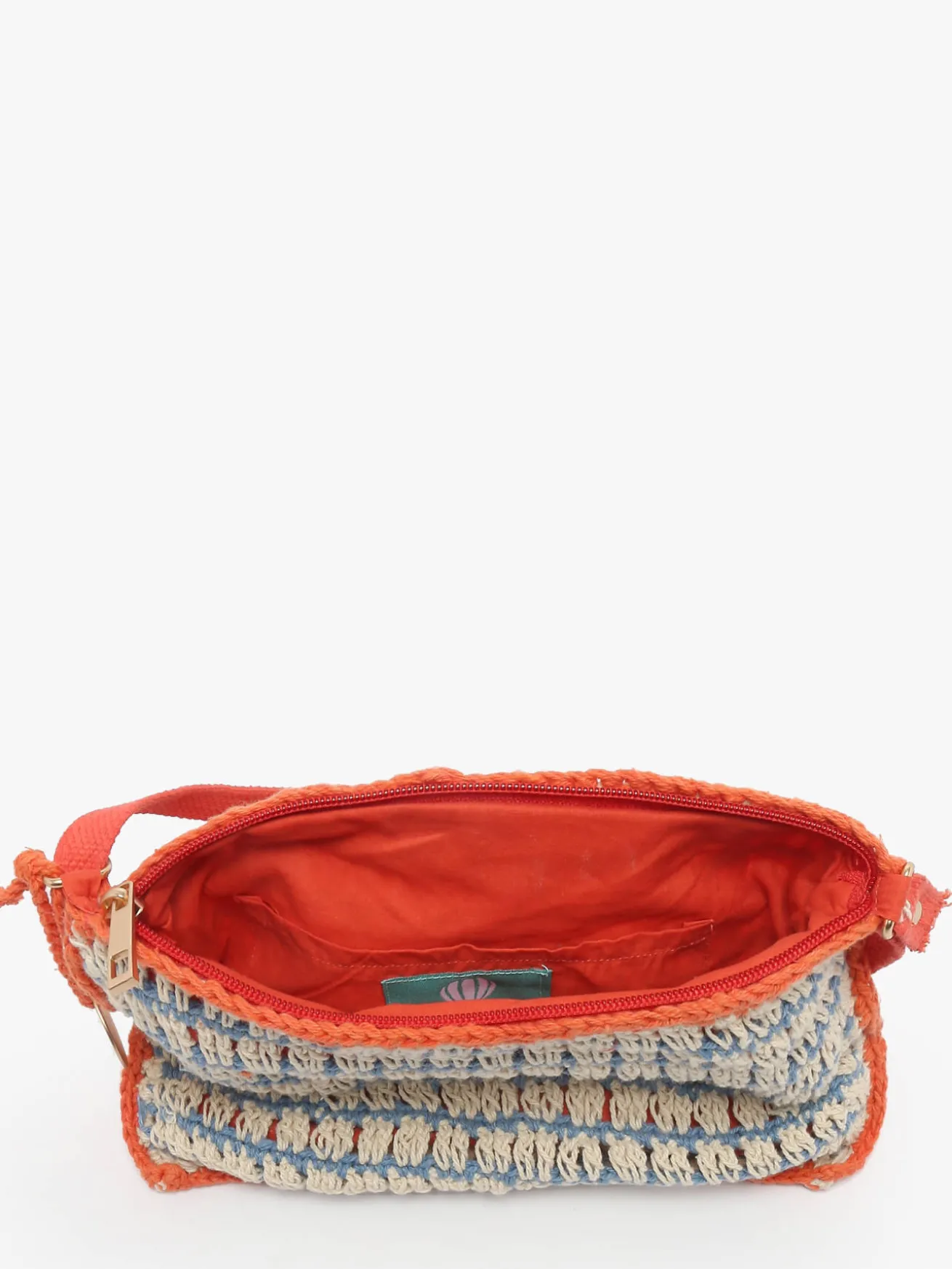 Sac bandoulière Over the rainbow coton LE VOYAGE EN PANIER
