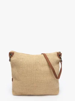 Sac bandoulière Over the rainbow jute LE VOYAGE EN PANIER
