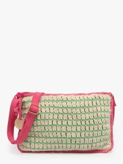 Sac bandoulière Over the rainbow coton LE VOYAGE EN PANIER