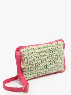 Sac bandoulière Over the rainbow coton LE VOYAGE EN PANIER