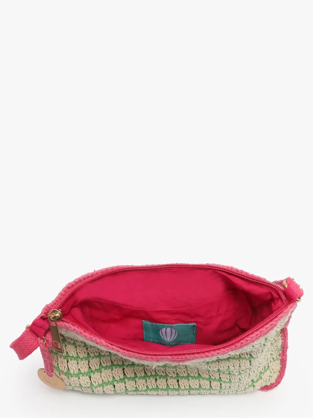 Sac bandoulière Over the rainbow coton LE VOYAGE EN PANIER