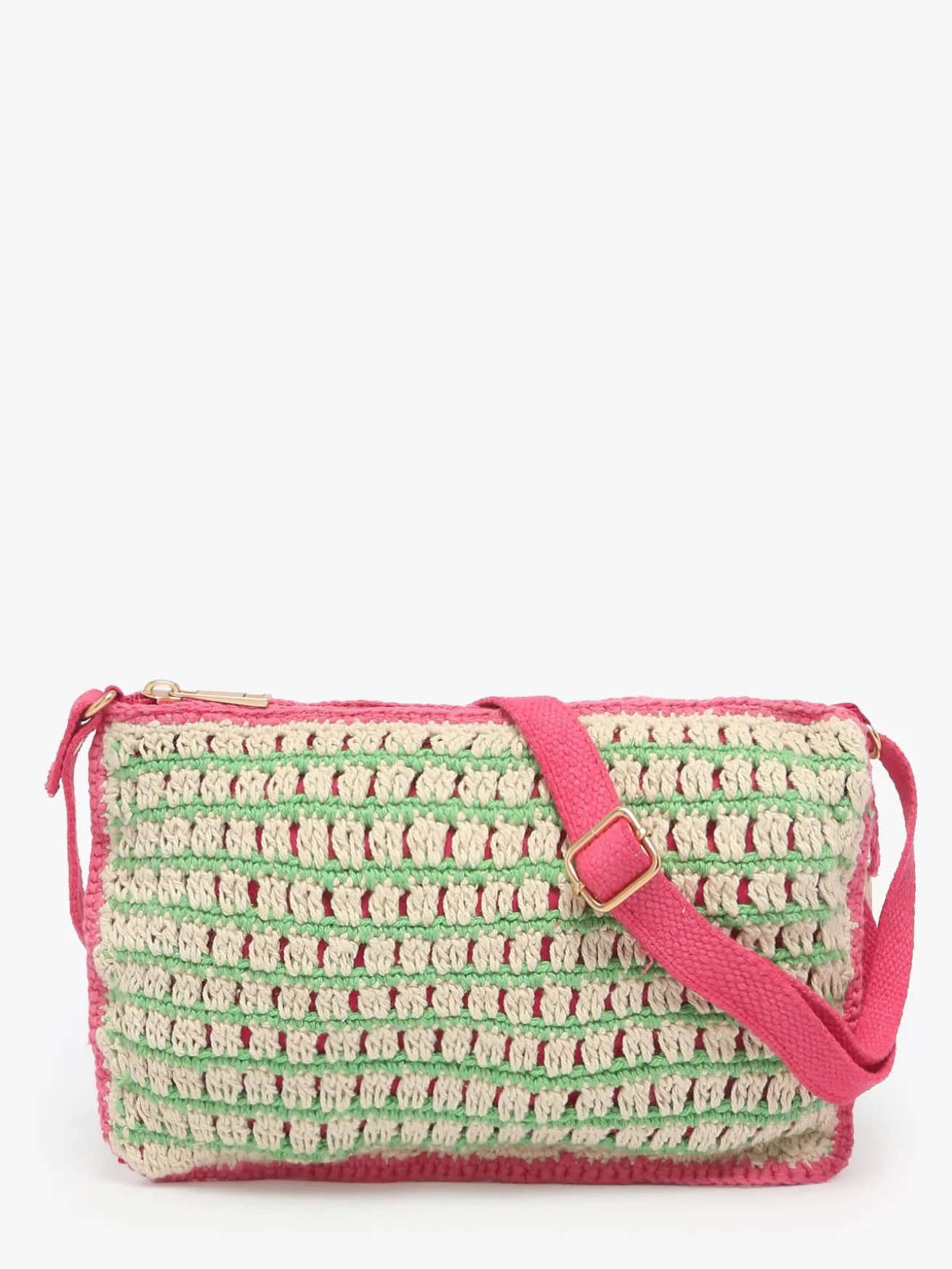 Sac bandoulière Over the rainbow coton LE VOYAGE EN PANIER