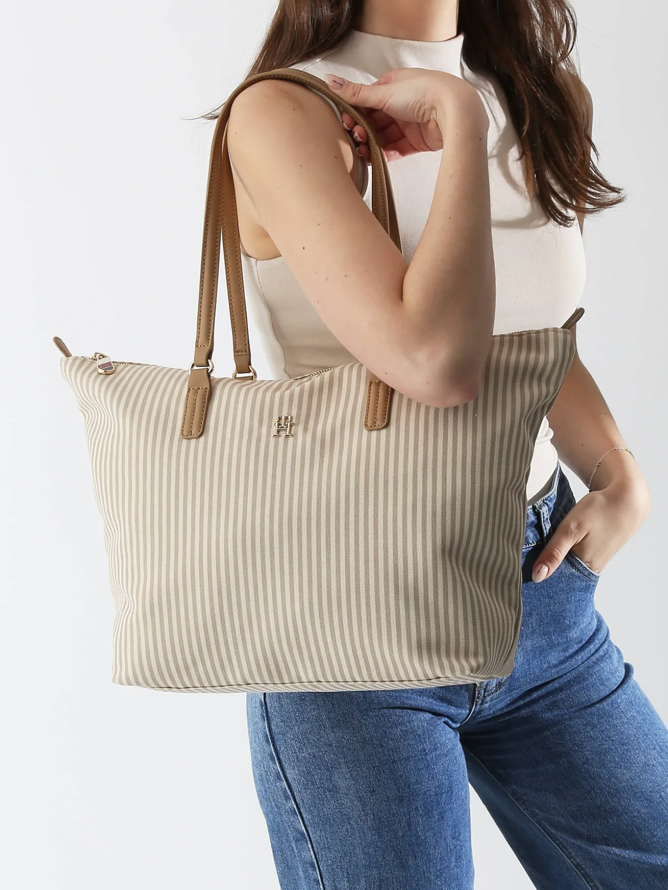 Sac bandoulière Poppy summer polyester recyclé TOMMY HILFIGER