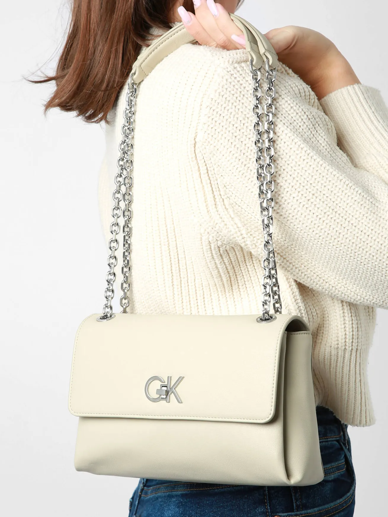 Sac bandoulière Re-lock polyester recyclé CALVIN KLEIN JEANS