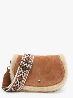 Sac bandoulière Risia cuir PIECES