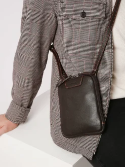 Sac bandoulière S Foulonné cuir ETRIER