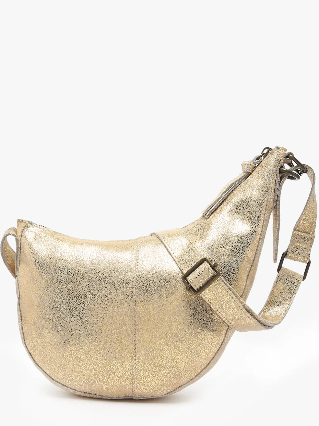 Sac bandoulière Stina cuir PIECES