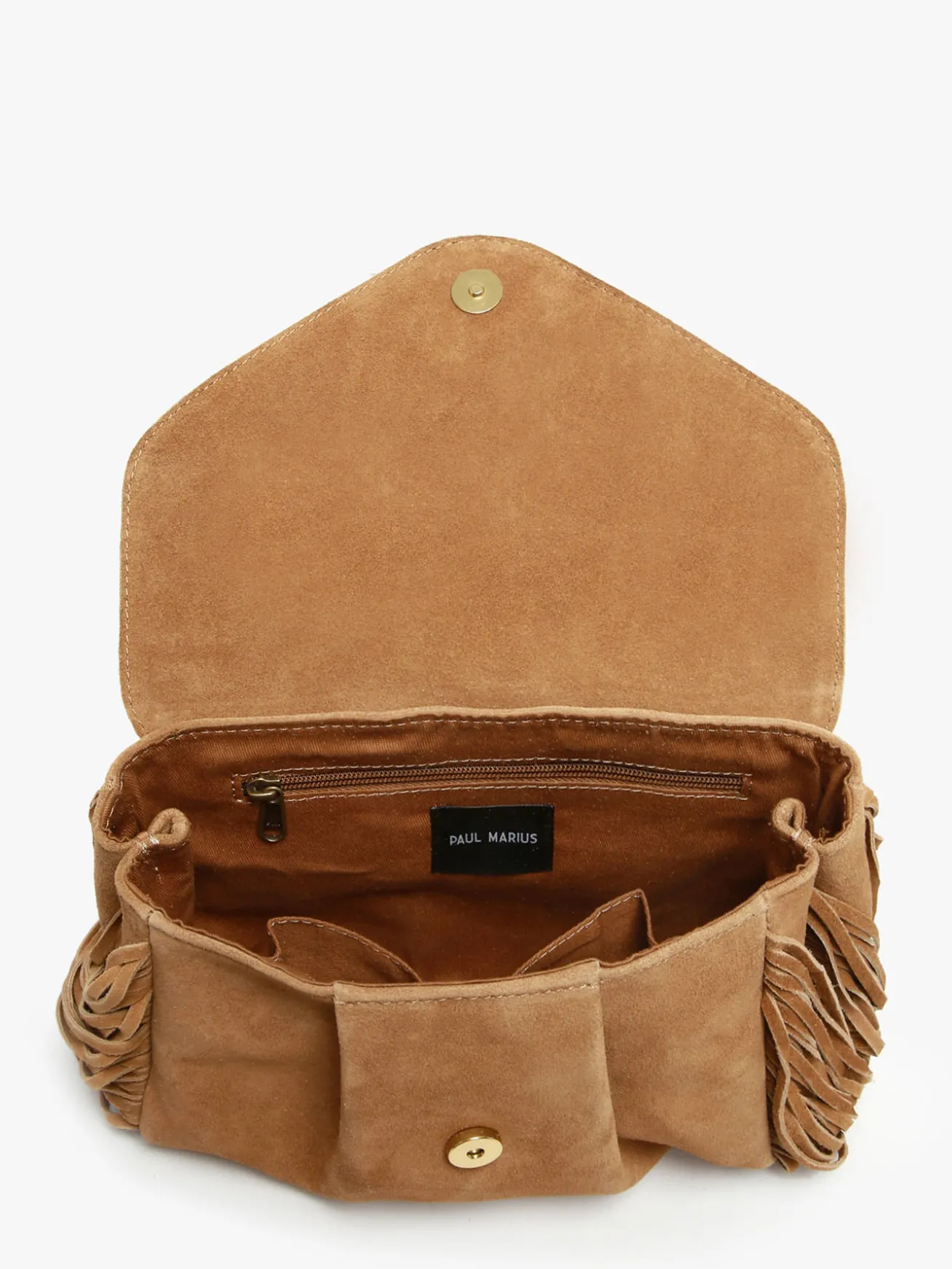 Sac bandoulière Suzon M Folk cuir PAUL MARIUS