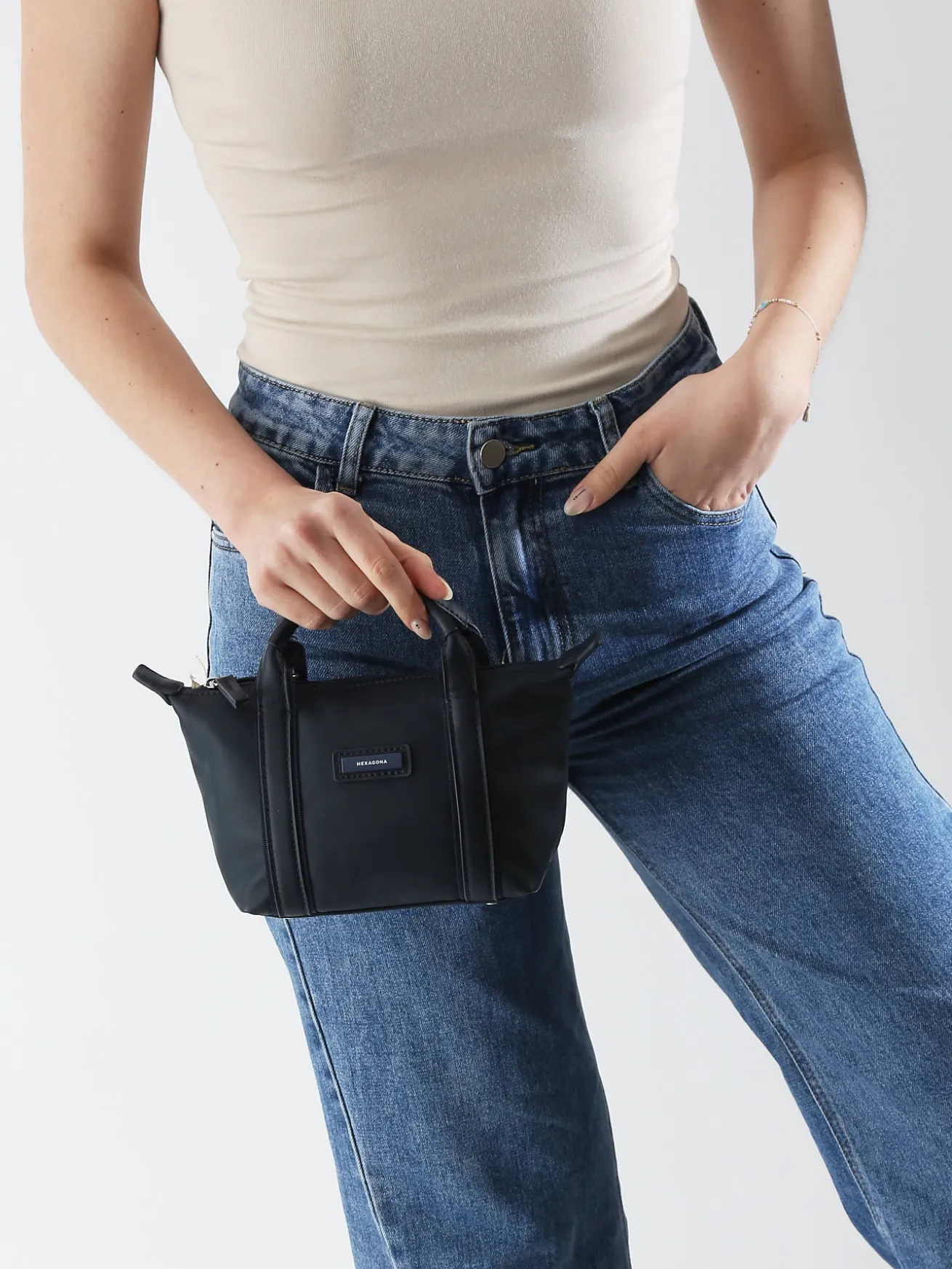 Sac bandoulière Tara nylon HEXAGONA