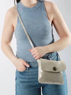 Sac bandoulière Totally cuir PIECES