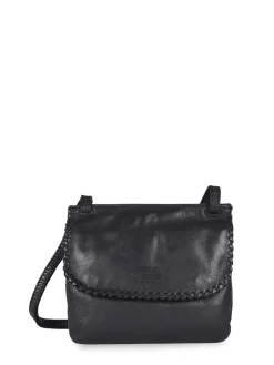Sac bandoulière Utility cuir BASILIC PEPPER
