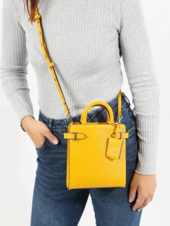 Sac bandoulière vertical Emilie cuir LE TANNEUR