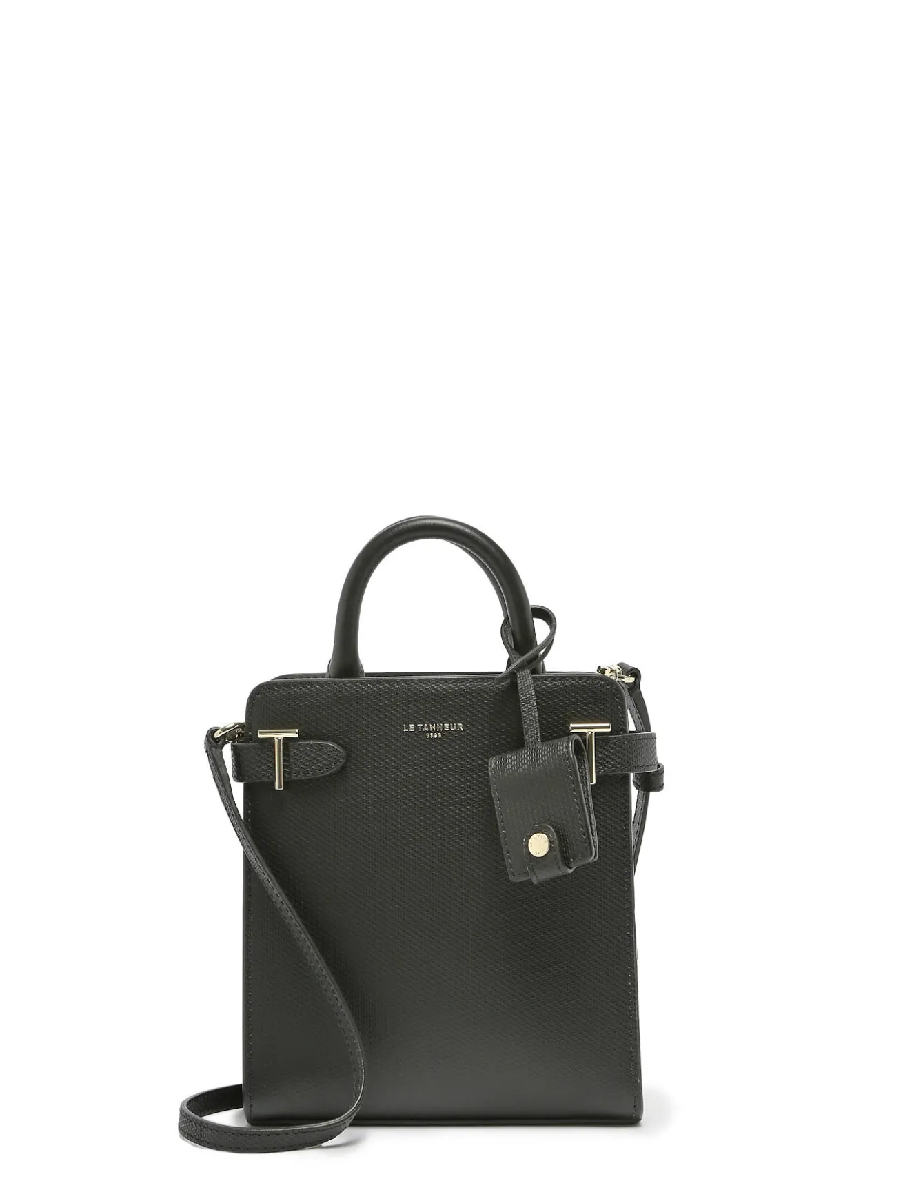 Sac bandoulière vertical Emilie cuir LE TANNEUR