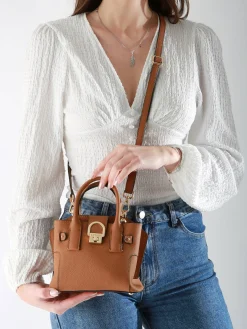 Sac bandoulière XS Equestre cuir ETRIER
