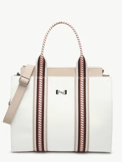 Sac cabas Nina canvas et cuir NATHAN BAUME