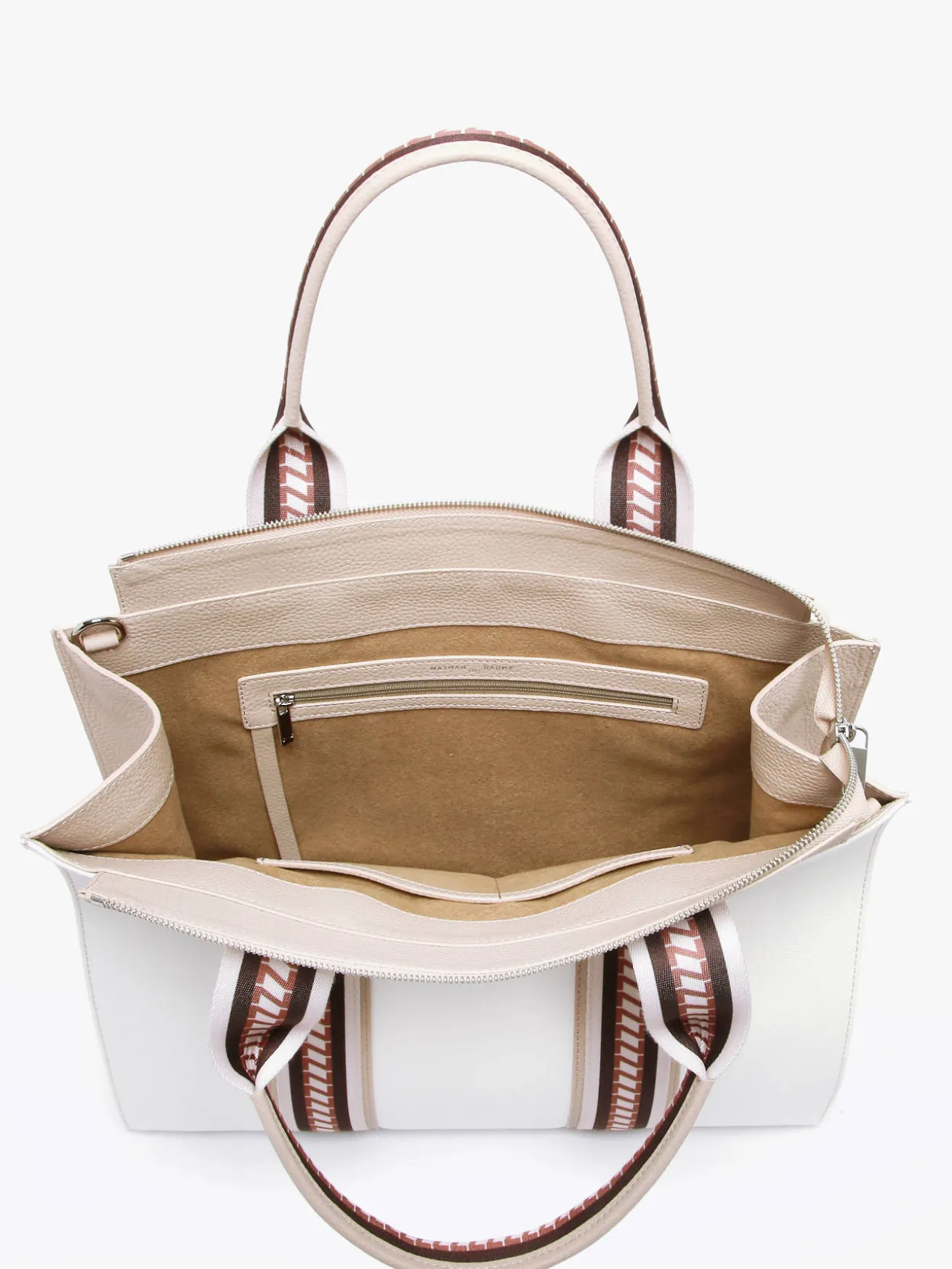 Sac cabas Nina canvas et cuir NATHAN BAUME